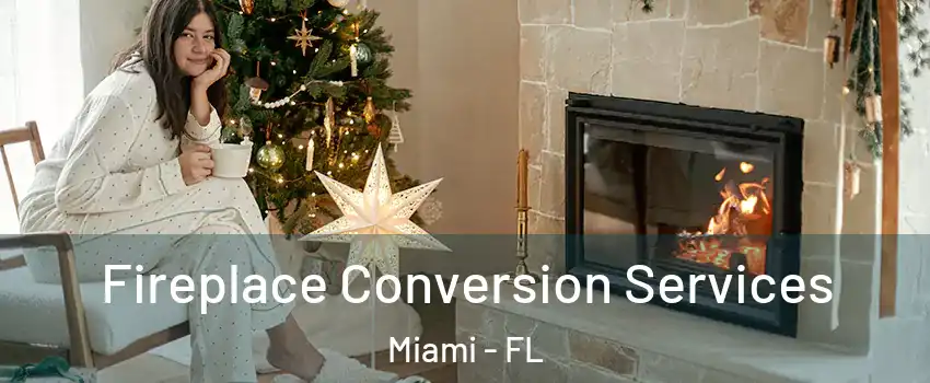  Fireplace Conversion Services Miami - FL