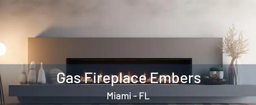  Gas Fireplace Embers Miami - FL