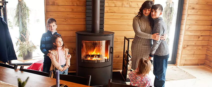 Morso Cast Iron Fireplace Insert Installation in Miami, Florida