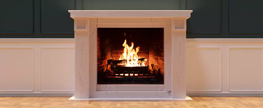 Open Flame Wood-Burning Fireplace Installation Services in Miami, Florida