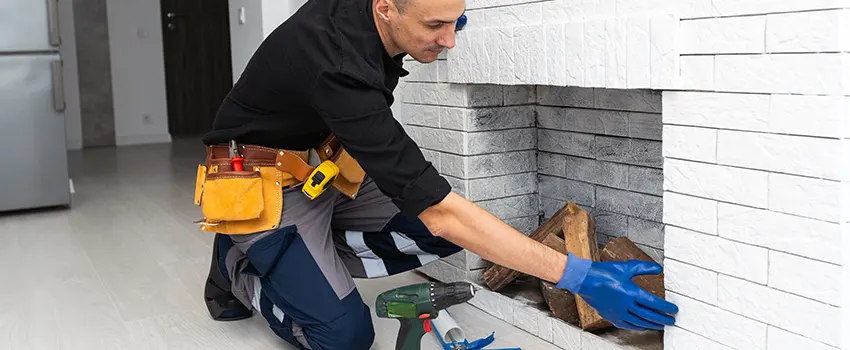 Fireplace Damaged Damper Frame Repair Services in Miami, Florida