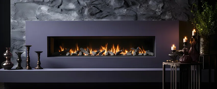 Ember Bed for Ventless Gas Fireplace in Miami, FL